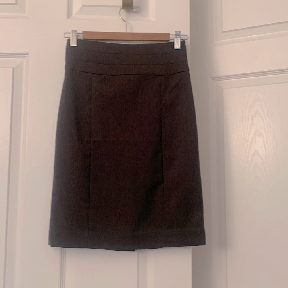 H&M dark gray pencil skirt size 4